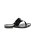 Toscanella Black Flip Flops Size 8 1/2 - photo 1