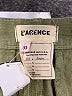 L'Agence 100% Linen Solid Green Shorts Size 31 waist - photo 3