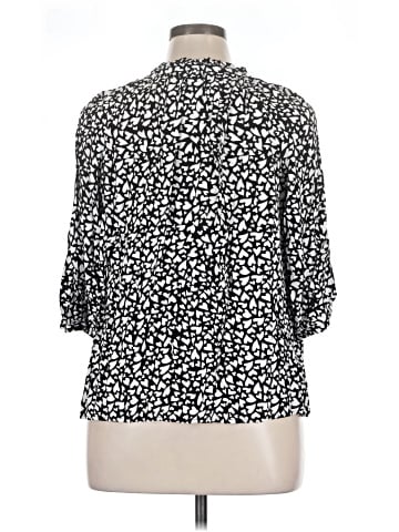 Jones & Co 3/4 Sleeve Blouse (view 2)
