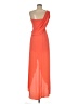 BCBGMAXAZRIA 100% Polyester Orange Casual Dress Size 6 - photo 2