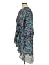 Torrid 100% Polyester Paisley Teal Long Sleeve Blouse Size 1X Plus (1) - photo 5