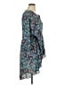 Torrid 100% Polyester Paisley Teal Long Sleeve Blouse Size 1X Plus (1) - photo 4