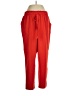 SOHO Apparel Ltd 100% Polyester Red Casual Pants Size L - photo 1