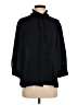 Zara Basic Black 3/4 Sleeve Blouse Size L - photo 1