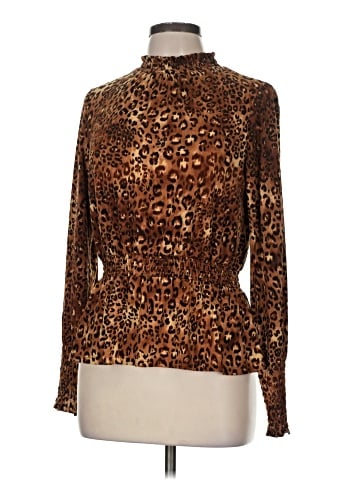 Belldini Long Sleeve Blouse (view 2)