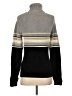Mandee Color Block Gray Turtleneck Sweater Size S - photo 2