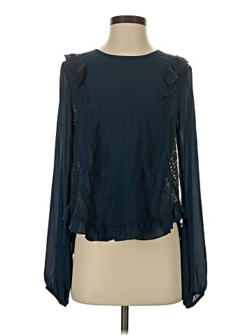 Band of Gypsies Long Sleeve Blouse (view 1)