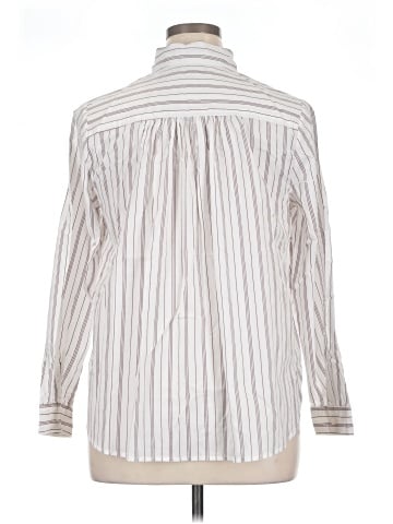 Roaman's Long Sleeve Button-Down Shirt (view 2)