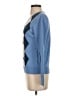 IZOD 100% Cotton Argyle Blue Pullover Sweater Size S - photo 5