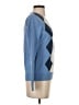 IZOD 100% Cotton Argyle Blue Pullover Sweater Size S - photo 4