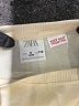 Zara Solid Ivory Short Sleeve T-Shirt Size 5 - photo 3