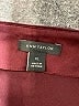 Ann Taylor 100% Polyester Burgundy Long Sleeve Blouse Size XL - photo 7