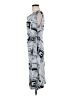 Premise Studio Graphic Silver Cocktail Dress Size M - photo 5