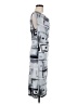 Premise Studio Graphic Silver Cocktail Dress Size M - photo 4