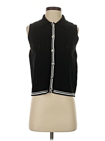 Elie Tahari Sleeveless Button-Down Shirt (view 1)