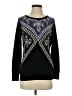 Sandro Paisley Black Pullover Sweater Size Sm (1) - photo 1