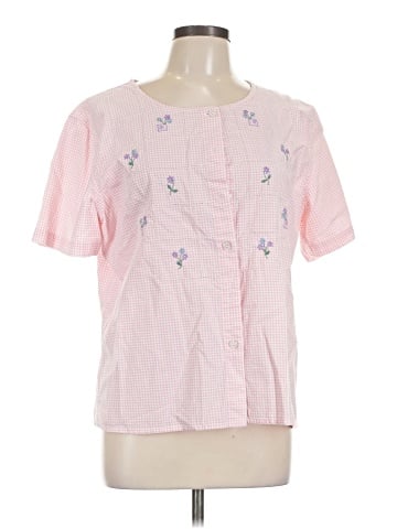 Studio Works Short Sleeve Blouse (view 1)