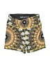 Wolven Paisley Gold Athletic Shorts Size XS - photo 1