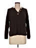 Lillusory Brown Long Sleeve Top Size M - photo 1