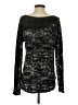 XCVI 100% Cotton Black Long Sleeve Top Size S - photo 2