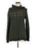 By Design Chevron-herringbone Green Turtleneck Sweater Size L - photo 1