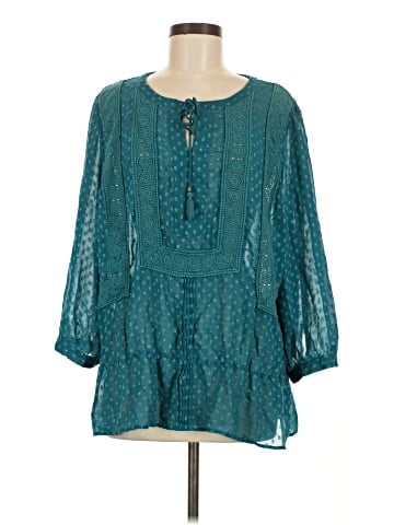 DR2 3/4 Sleeve Blouse (view 1)