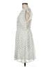 Hem & Thread 100% Polyester Polka Dots White Casual Dress Size M - photo 5