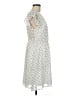 Hem & Thread 100% Polyester Polka Dots White Casual Dress Size M - photo 4