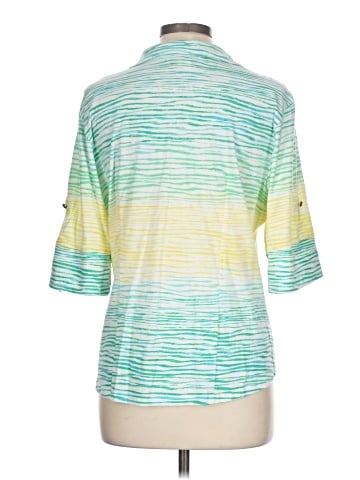 Cathy Daniels 3/4 Sleeve Button-Down Shirt (view 2)