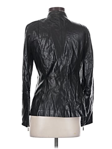 Lafayette 148 New York Leather Jacket (view 2)