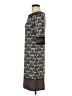 Max Studio Print Gray Casual Dress Size M - photo 5