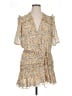 Veronica Beard 100% Silk Paisley Yellow Cocktail Dress Size 14 - photo 1