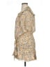 Veronica Beard 100% Silk Paisley Yellow Cocktail Dress Size 14 - photo 5