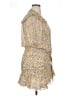 Veronica Beard 100% Silk Paisley Yellow Cocktail Dress Size 14 - photo 4