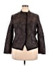 Coldwater Creek Paisley Black Jacket Size 14 (petite) - photo 1