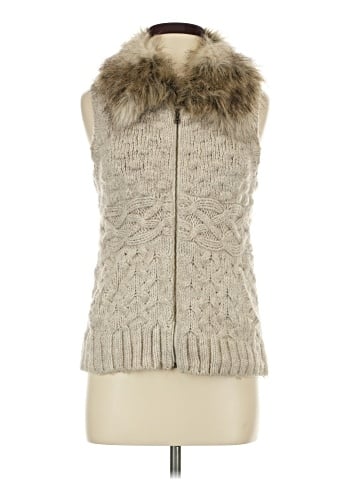 Ann Taylor LOFT Faux Fur Vest (view 1)