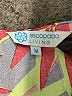 Escapada 100% Rayon Graphic Blue Cocktail Dress Size M - photo 7