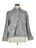 Chico's Metallic Gray Jacket Size XL (3) - photo 1