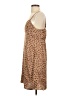 CAbi 100% Polyester Animal Print Brown Casual Dress Size XS - photo 5