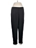 Eileen Fisher 100% Silk Solid Black Silk Pants Size L (petite) - photo 1