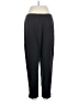 Eileen Fisher 100% Silk Solid Black Silk Pants Size L (petite) - photo 2