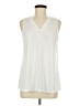 Top It Off Ivory Sleeveless Blouse Size M - photo 1