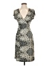 BCBG Paris 100% Polyester Print Gray Cocktail Dress Size S - photo 1