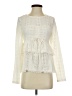 Listicle Ivory Long Sleeve Blouse Size S - photo 1