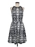 Mossimo Argyle Silver Cocktail Dress Size M - photo 1