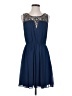 Nikibiki 100% Polyester Blue Cocktail Dress Size S - photo 1