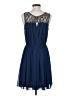 Nikibiki 100% Polyester Blue Cocktail Dress Size S - photo 2