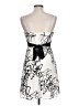 Speechless Graphic Ivory Cocktail Dress Size L - photo 2