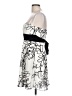Speechless Graphic Ivory Cocktail Dress Size L - photo 5