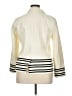 J.Crew Stripes Ivory Blazer Size XL - photo 2